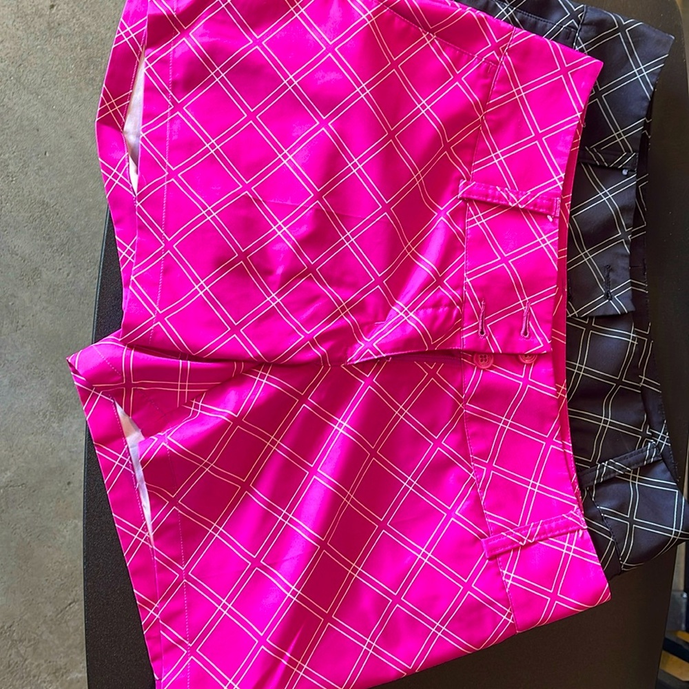 2 pairs of great golf shorts! 5” lightweight and comfortable.